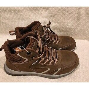 Avenger Boots Women’s A7950 Thresher Mid, Brown Waterproof, Size 10